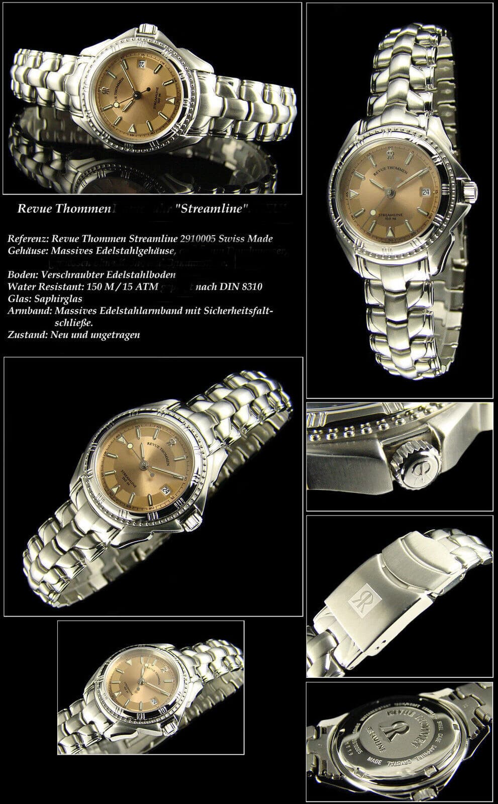 Revue Thommen Streamline Copper 6510005